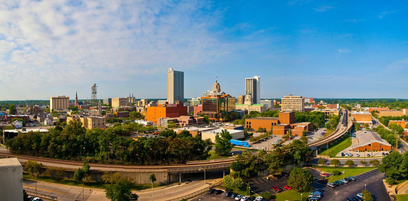 Downtown Fort Wayne skyline