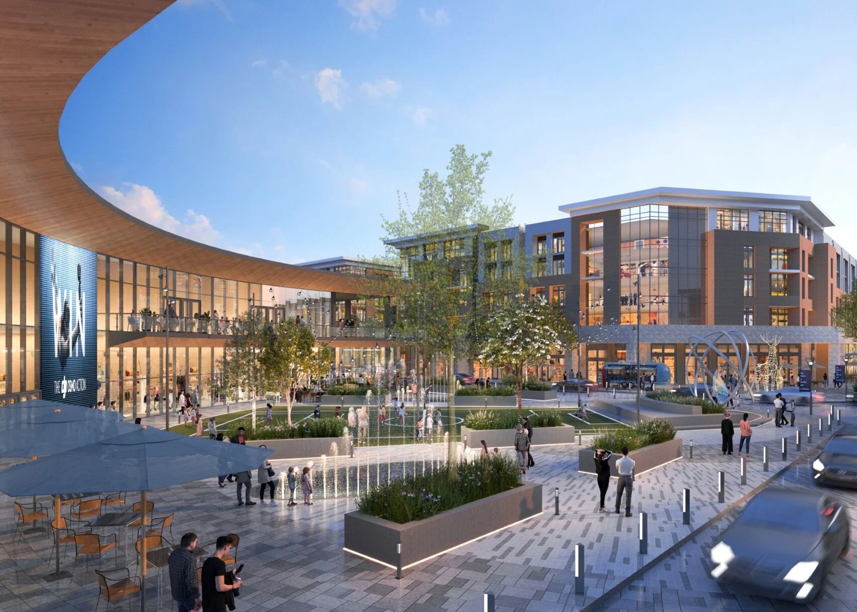 Rendering of the planned North River mixed-use district